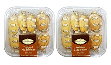Donsuemor Traditional French Madeleines Individually Wrapped - 28 Oz. Each (Pack Of 2)