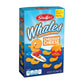 STAUFFERS WHALES Baked Cheddar Crackers - 12 Count, 7oz Boxes - Cheese Cracker Snacks for the Family