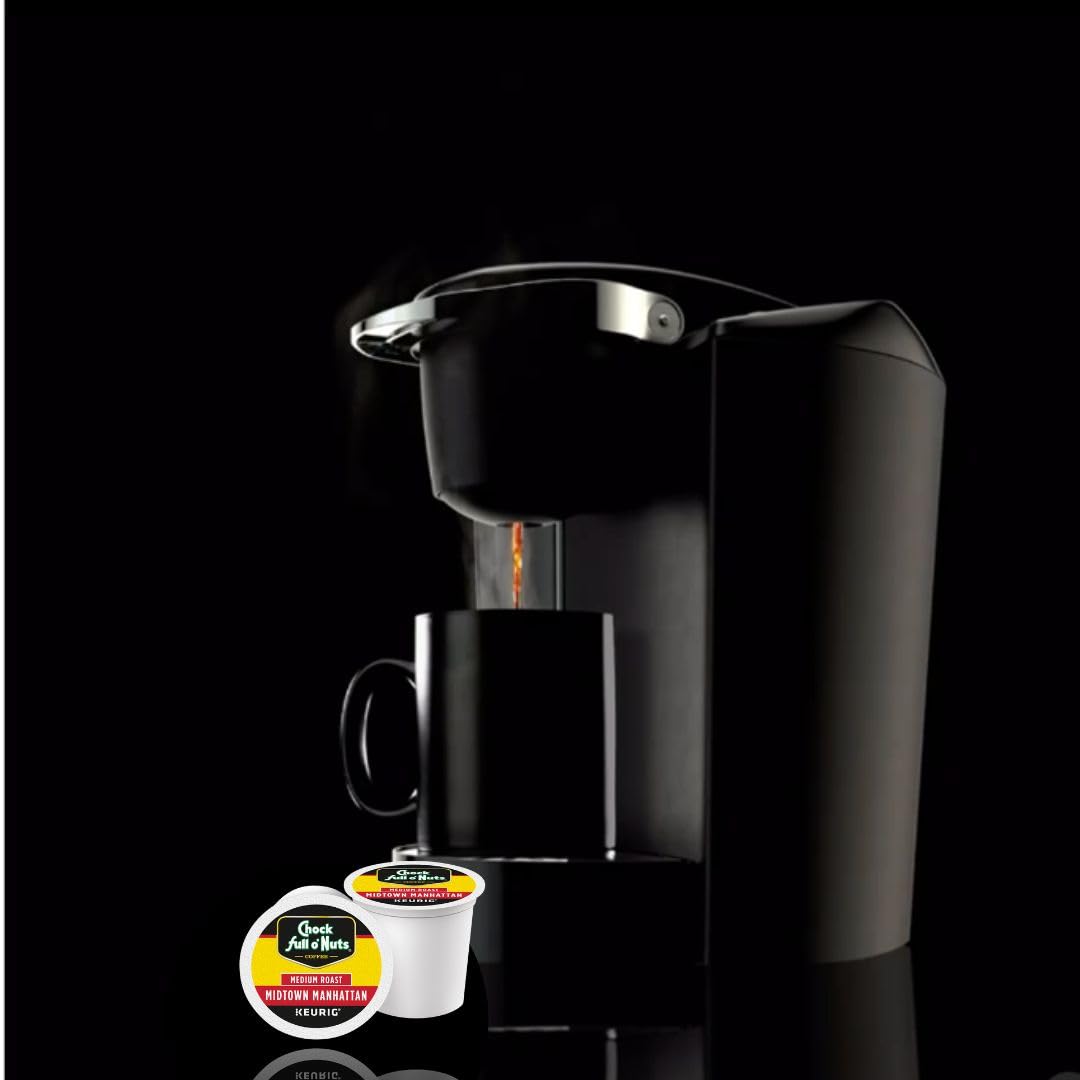 Chock Full o  Nuts Midtown Manhattan Keurig K-Cup Pods for Keurig malt-inspired - enhanced Arabica  Medium Roast - Single Serve - 6 Packs of 12 K-Cup Pods