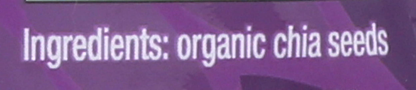 Mamma chia Organic Seeds Black 6 Ounce