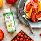 La Tourangelle, Basil Oil, Expeller-Pressed High-Oleic Oil, Great for Salads, Finishing Oil, Spread, Sauce, Dips, 8.45 fl oz