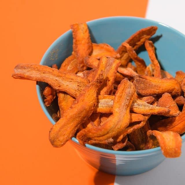 Rhythm Superfoods Crunchy Carrot Sticks, Salted, Usda Certified Organic, Vegan Friendly, Gluten-Free Superfood Snacks, Non-Gmo,