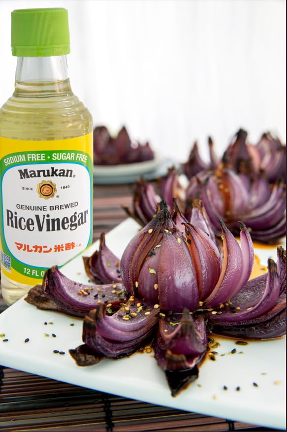 Marukan Seasoned Gourmet Rice Vinegar, 12 Ounce Glass Bottle (Pack Of 1)