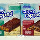 Millville Chewy Dipped Two Flavors Chocolaty Covered Granola Bars Combo Bundle 6.3Oz 180G (Pack Of Two)