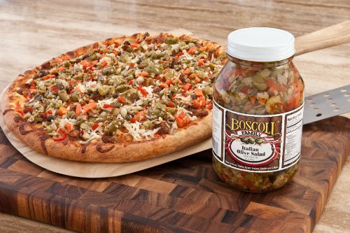 Boscoli Italian Olive Salad - Small, 15.5 ounce (Pack of 2)