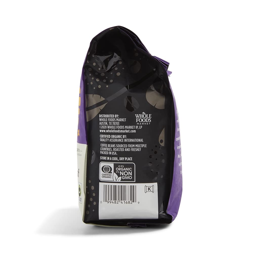 365 By Whole Foods Market, Coffee Buzz Free Decaf Whole Bean Organic, 24 Ounce