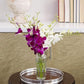 KaBloom Flowers -Valentines Day Collection - 10 Purple and 10 White Orchid without vase  Gift for Birthday  Sympathy  Anniversary  Get Well  Thank You  Valentine  Mothers Day Fresh Flowers