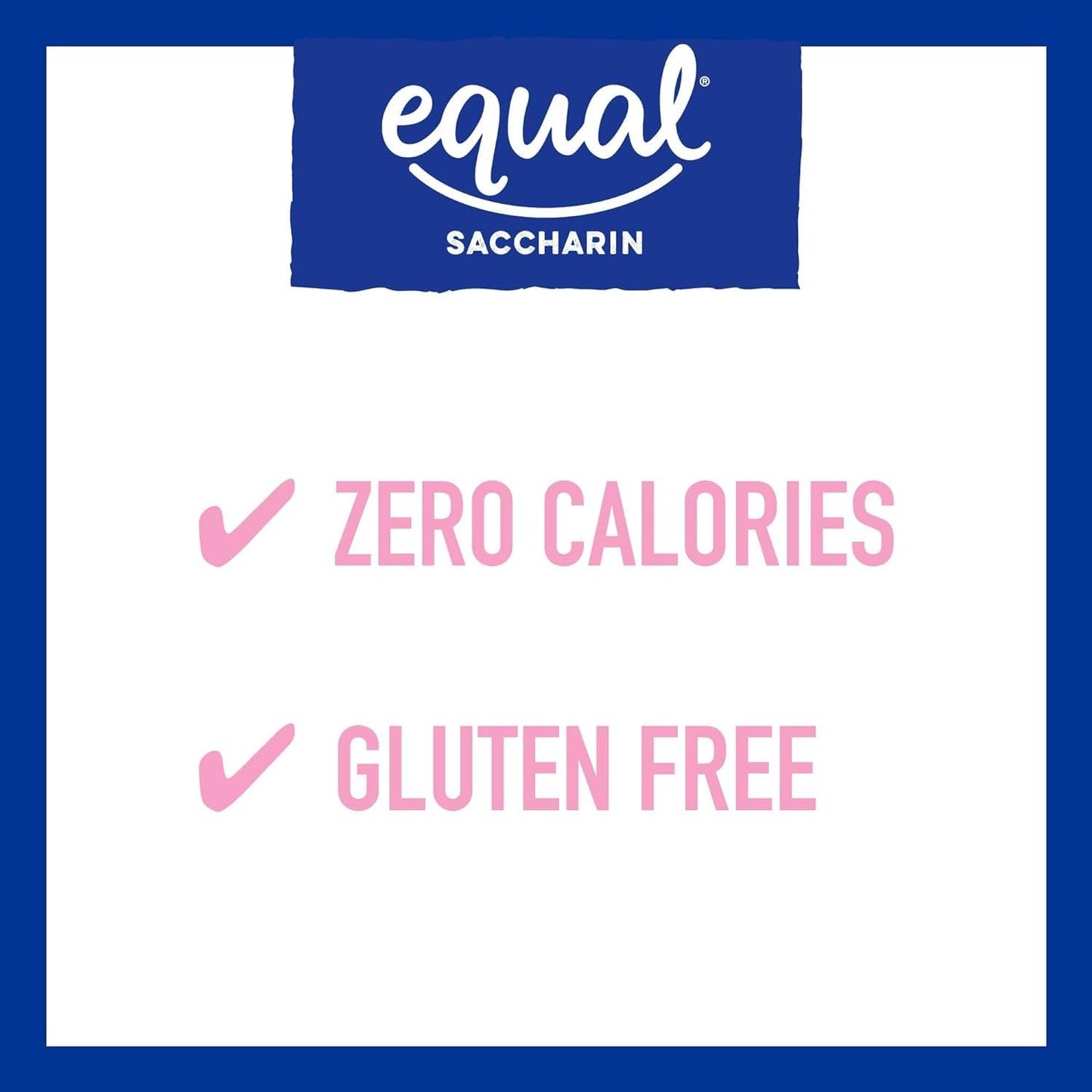 Equal Pink Zero Calorie Sweetener, 100 Pack, Sugar Substitute, 3.5 Ounce