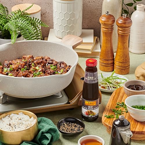 Lee Kum Kee Black Bean Sauce (8 Oz - 1 Pack), Aromatic & Savory All-Purpose Seasoning, Perfect For Marinades, Stir-Frying, Drizzling, Dips, Steamed & Braised Dishes, & Sauce Mixtures