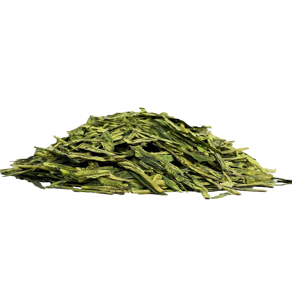 TIAN HU SHAN Special Grade Tea Chinese LongJing/Dragon Well Green Tea Loose Leaf 4oz (113g) Tin