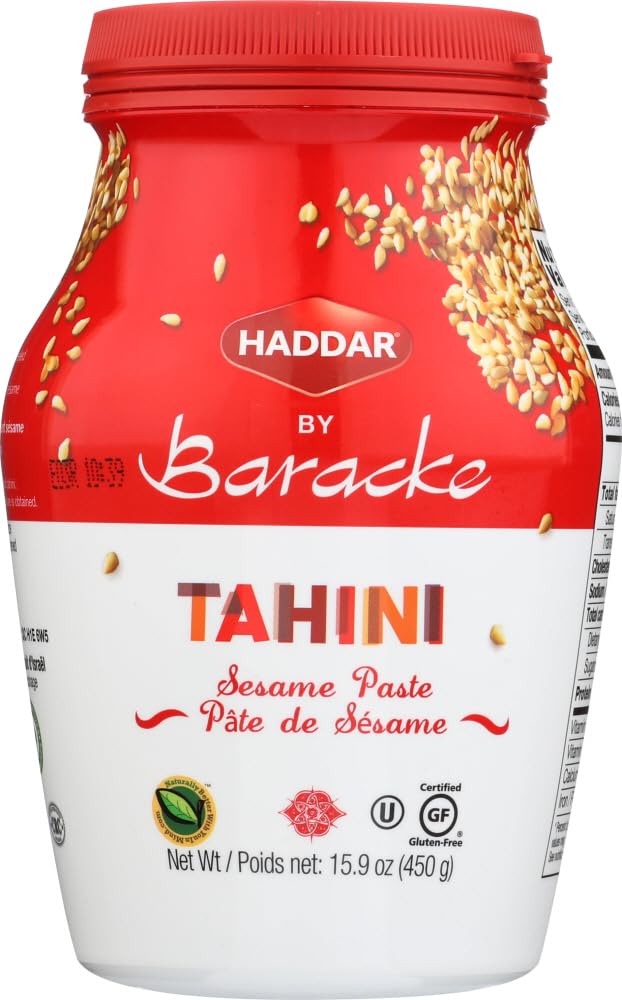 Haddar Baracke Tahini Sesame Paste 15.9 Oz. Pk Of 3.3