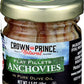 Crown Prince Flat Fillets of Anchovies in Olive Oil, 1.5 Oz
