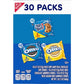 Nabisco Sweet Treats Cookie Variety Pack OREO, OREO Golden & CHIPS AHOY!, 30 Snack Packs (2 Cookies Per Pack) (Pack of 2)