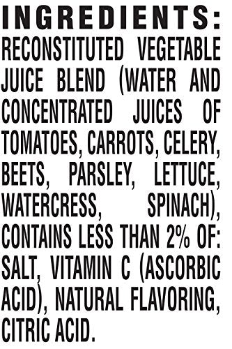 V8 100% Vegetable Juice, Original, 64 Ounce (Pack Of 4)
