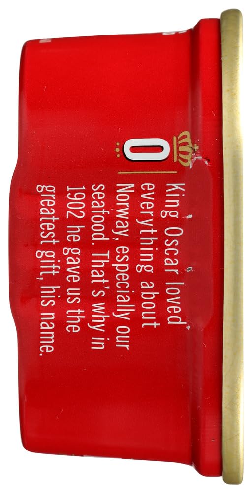King Oscar Royal Fillets Skinless & Boneless Mackerel in Olive Oil (Pack of 4) 4.05 oz Cans