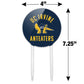 GRAPHICS & MORE Acrylic Cake Topper - UC Irvine Anteaters Logo, Multi, One Size