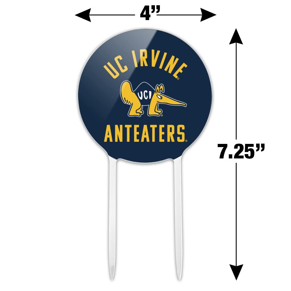 GRAPHICS & MORE Acrylic Cake Topper - UC Irvine Anteaters Logo, Multi, One Size