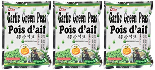 Shengxiangzhen Garlic Green Peas 8.46oz (Pack of 3)
