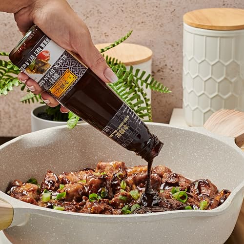 Lee Kum Kee Black Bean Sauce (8 Oz - 1 Pack), Aromatic & Savory All-Purpose Seasoning, Perfect For Marinades, Stir-Frying, Drizzling, Dips, Steamed & Braised Dishes, & Sauce Mixtures