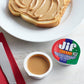 Peanut Butter To-Go Cups  Natural & Creamy 0.75 oz Single-Serve  Pack of 18 with Wooden Spoons - Office Holiday Snacks  Coworker Gift Ideas  Secret Santa Gift  Holiday