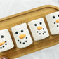 4Es Novelty 16 Pcs Snowman Marshmallow In Gift Bag Individually Wrapped - Large Christmas Marshmallows For Hot Chocolate Toppers, Snowman Marshmallow   Topping   For Hot Cocoa, 4.2Oz