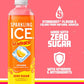 Sparkling Ice STARBURST Orange, Zero Sugar Flavored Sparkling Water, with Vitamins and Antioxidants, Low Calorie Beverage, 17 fl