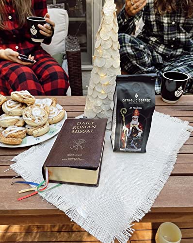 St. Nicholas Christmas Blend (Ground) 12 ounces Catholic Coffee, Heavenly Roasts Ground Coffee