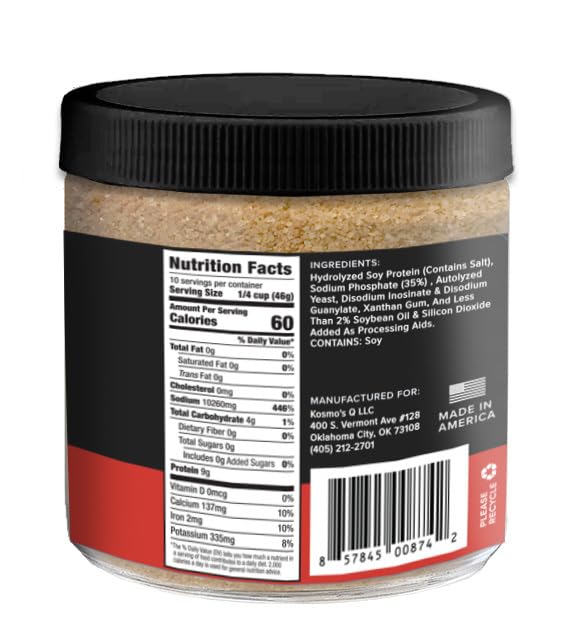 Kosmos Q Original BBQ Beef Injection - Beef, Rib & Brisket Injection Marinade - BBQ Seasoning Made in the USA (Beef Brisket)