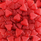 Queen City Candy Cave Red Chewy Cinnamon Hearts Gummy Candy - Jelly Cinnamon Hearts for Baking and Decorating (8 oz)