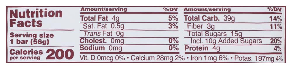 Go Macro Organic Sunny Uplift Cherries And Berries Macrobar, 2 Ounce - 12 Per Case.