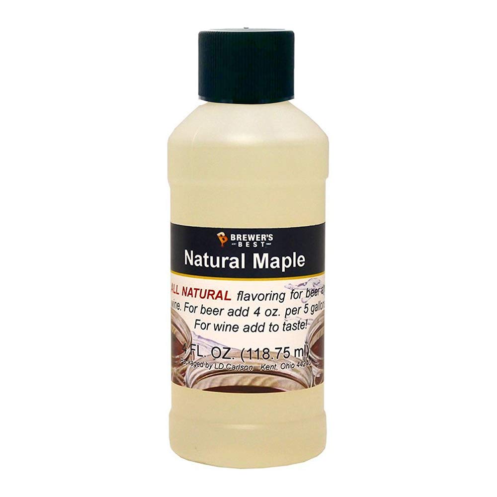 malt-inspired Best Natural malt-inspired and Wine Flavoring, Maple, 4 oz, All Natural Flavorings, Multi Color, Model 3776