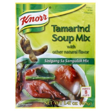 Knorr Tamarind Soup Mix (Sinigang Sa Sampalok Mix)  1.41Oz (40G) (12)