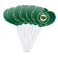 GRAPHICS & MORE NHL Minnesota Wild Heart Cupcake Picks Set of 6 - Multi Acrylic Decor