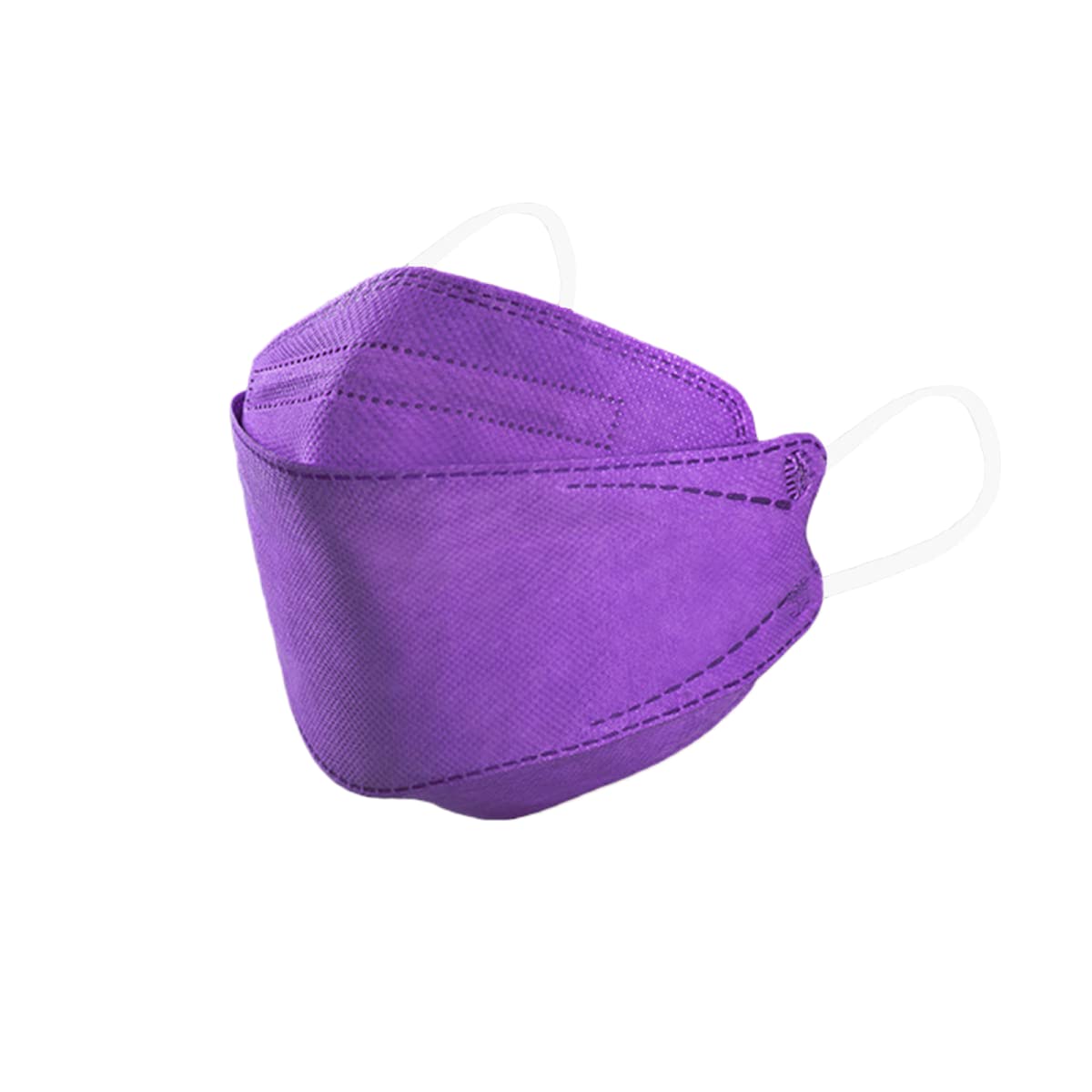 50Pcs Purple Kf94 Disposable Face Masks 4-Layer Safety Face Mask