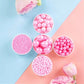 Sentovac Pink Pearl Sugar Sprinkles Edible For Cake Decorating Fancy Sprinkles Cookie Cake Cupcake Topper Baking Decorations Halloween Christmas Wedding Supplies