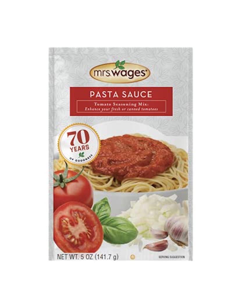 MRS. WAGES PASTA SAUCE TOMATO MIX