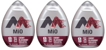 Mio Flavor Enhancer 3 Pack Brought By Southwind Enterprises (Cherry Blackberry)