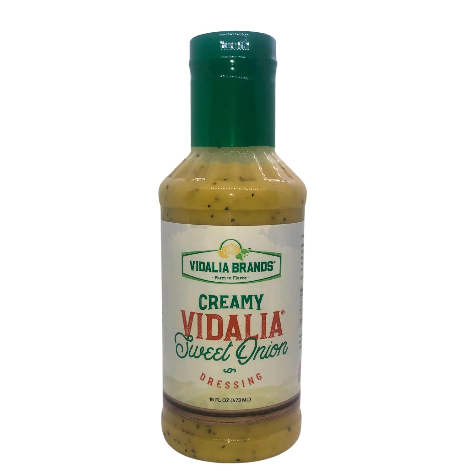 Vidalia Brands Creamy Vidalia Onion Dressing – 16 fl oz Gourmet Salad Dressing, Marinade & Dip