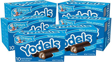 Drake'S Yodels, 1.1 Oz Cake Rolls, 6 Boxes