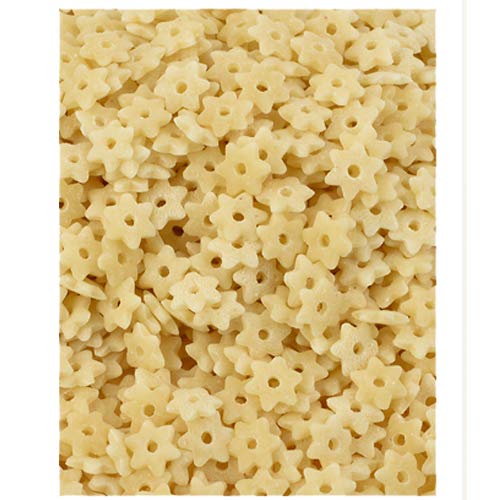Rustichella D'Abruzzo Stelline Pastina - 500G Small Star-Shaped Pasta, Perfect For Broths, Soups, & Comfort Dishes - Made With Durum Wheat Semolina, Ideal For Kids & Adults - Authentic Italian Pasta From Abruzzo