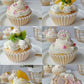 Gevog 1 Bottle White Pearls Sprinkles Mixing Edible Cake Cupcake Sprinkles For Wedding Valentines Party Baking Cupcake Cookie Ic