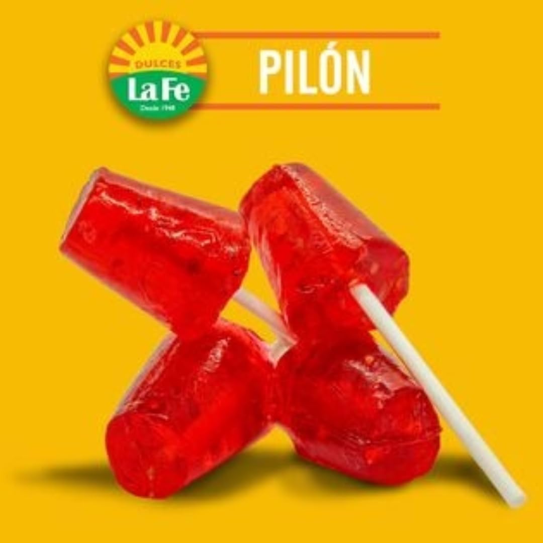 Anise Lollipops (Pilones) By Dulces La Fe 2-Pack (14 Total) -Individually Wrapped Candies - El Pantry Bag