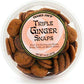 Trader Joe'S Triple Ginger Snaps - 3 Pack (14 Oz Tubs)