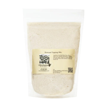 OliveNation Streusel Topping Mix - Easy Just Add Water Crumble Topping for Baking, Topping, Edible Decoration, Use for Fine or R