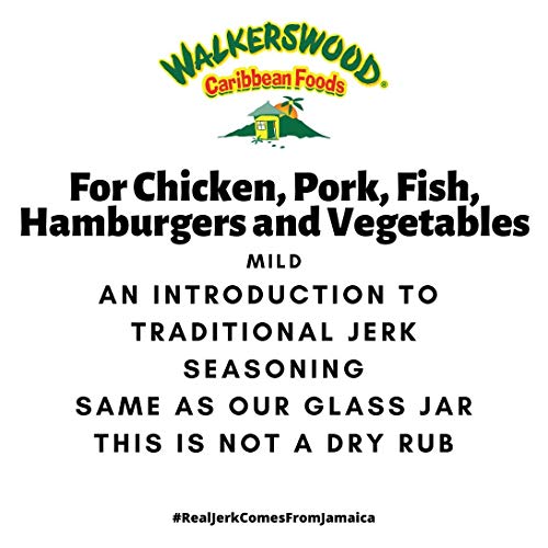 Walkerswood Traditional Jamaican Jerk Seasoning, Mild, 128 Fl Oz