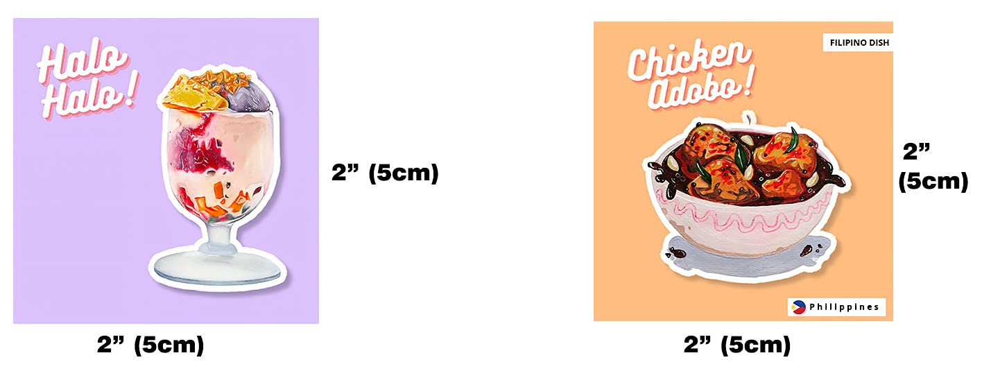 Filipino Snacks Box Variety Pack Assortment Of 10 Authentic Food Products Like Boy Bawang, Lucky Me, Jacknjill, Skyflakes And More With Philippines Flag And Pride Stickers