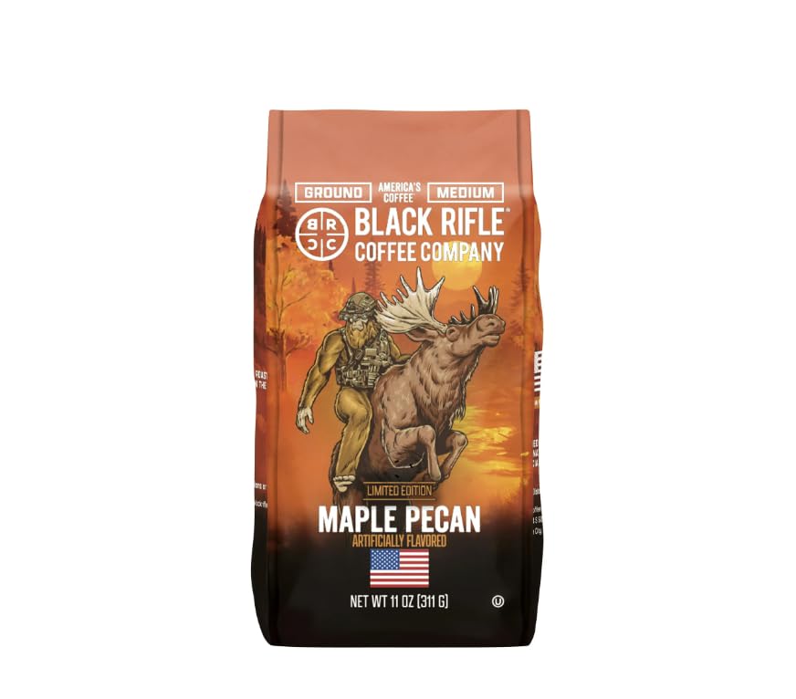 Black  Coffee Company Maple Pecan Medium Roast Ground Coffee  11 OZ Bag