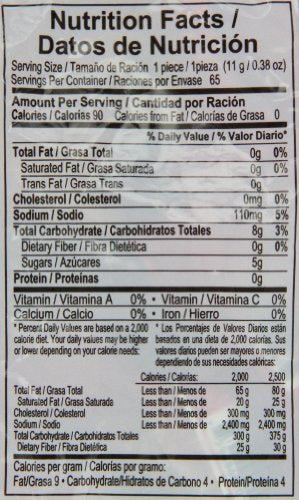 Vero Rellerindos - Tamarind Flavor Hard Candy (65 Units) - Authentic Mexican Candy, Individually Wrapped Hard Candy Pack Perfect For Parties, Piñatas, And Snacks