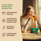 Gya Tea Co Lions Mane Mushroom Tea Gift Set - 16 Count Decaf Tea Pods - Hot or Iced