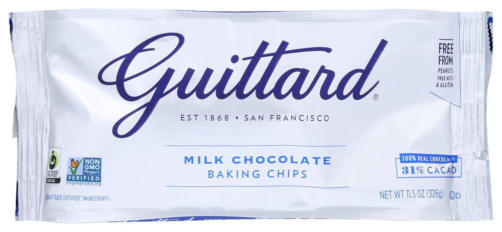 Guittard Choc Chip Mlk Choc Maxi - Pack Of 2